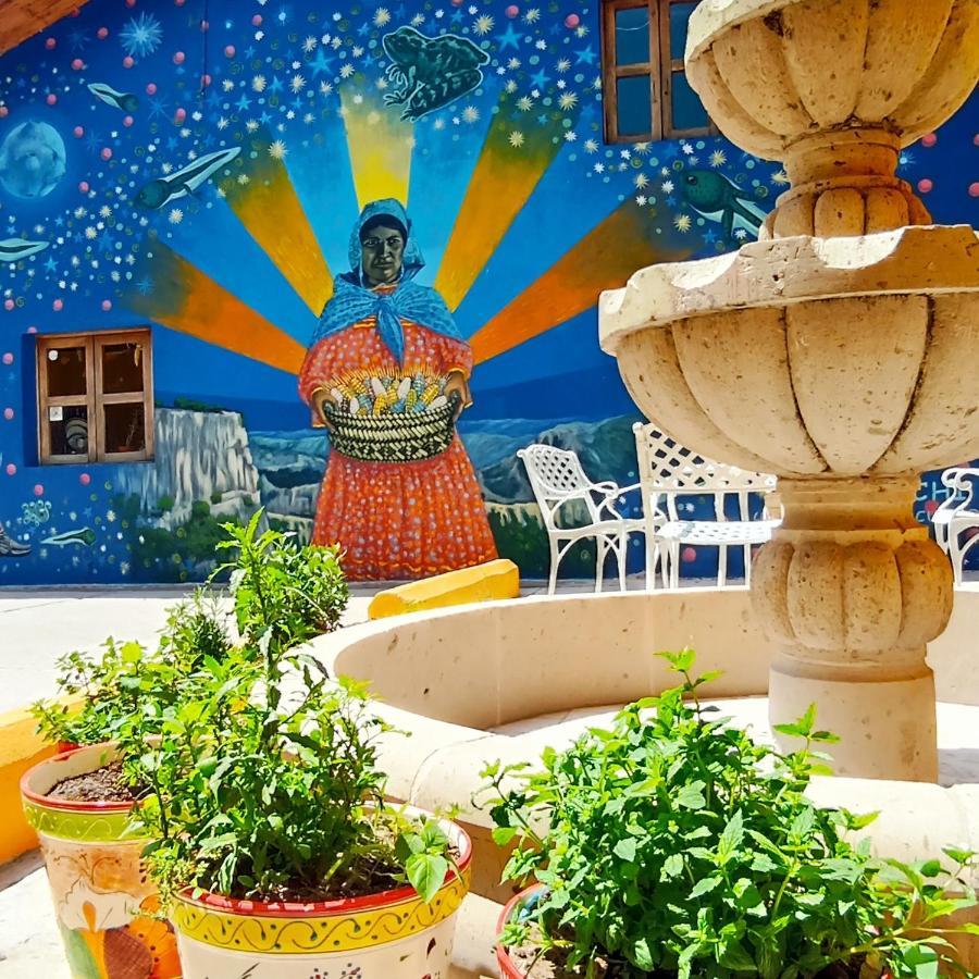 Hotel Ecologico Temazcal Creel Bagian luar foto