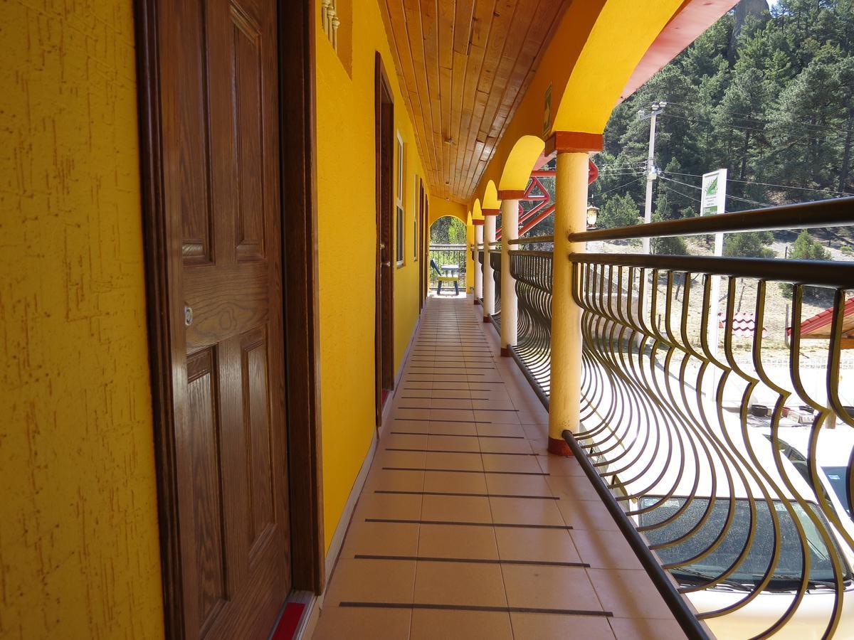 Hotel Ecologico Temazcal Creel Bagian luar foto