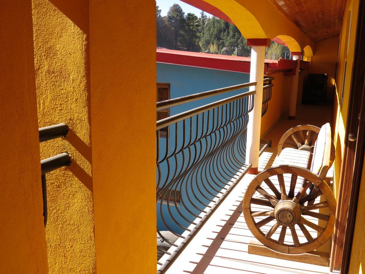 Hotel Ecologico Temazcal Creel Bagian luar foto