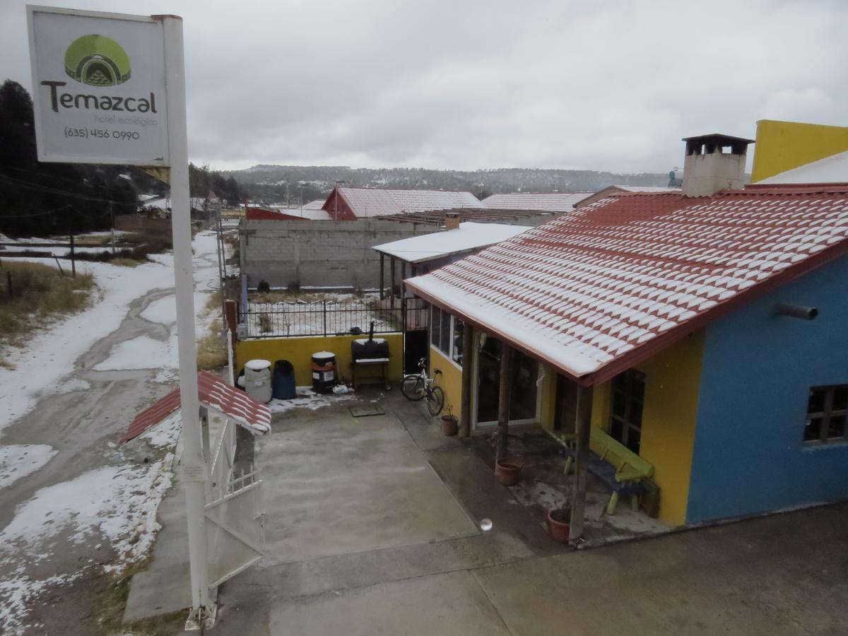 Hotel Ecologico Temazcal Creel Bagian luar foto